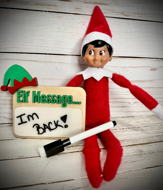 Elf Message dry erase board