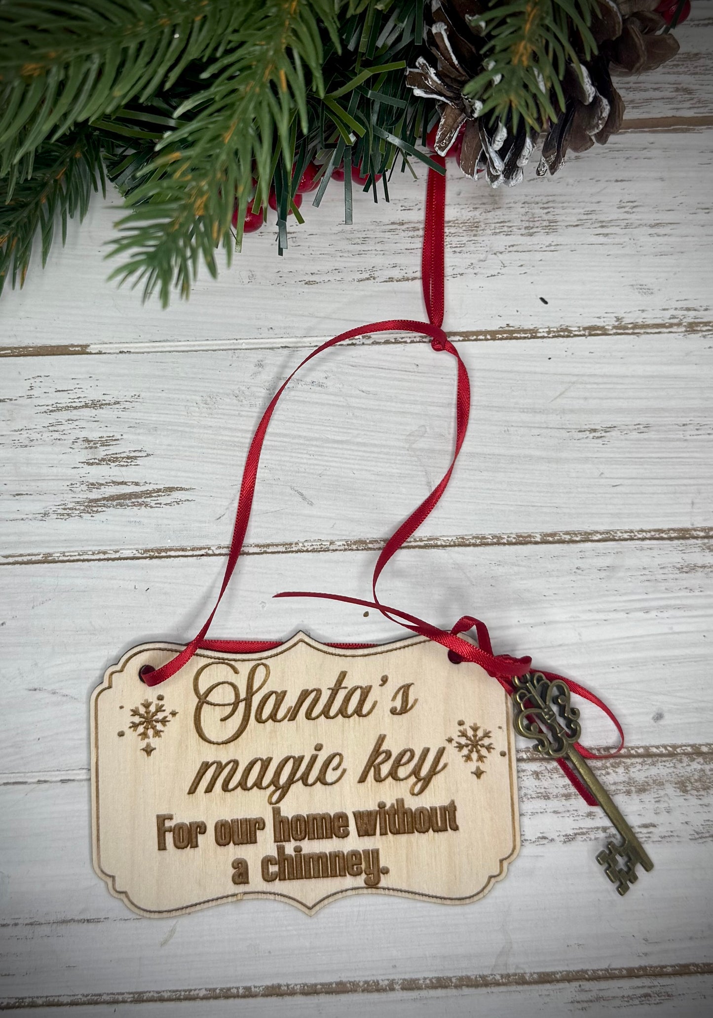 Santa’s Magic key Ornament