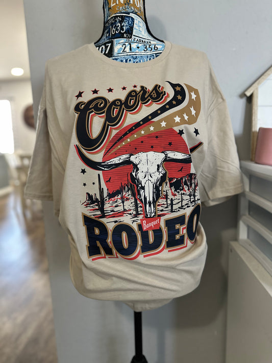 Coors Rodeo graphic tee